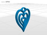 Triple Heart Pendant