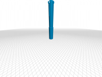 CYLINDER FOR SMALL FILM ROLL